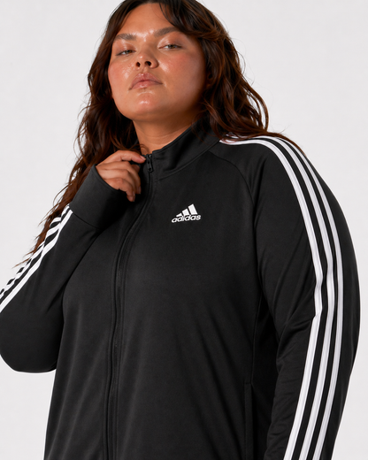 Jacket full zip with 3 Side Stripe