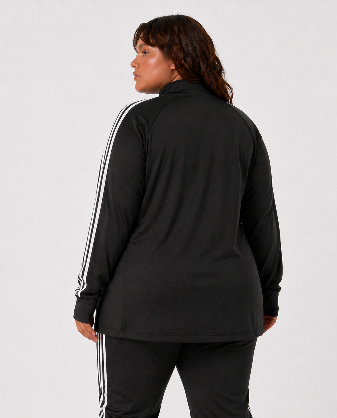 Jacket full zip with 3 Side Stripe