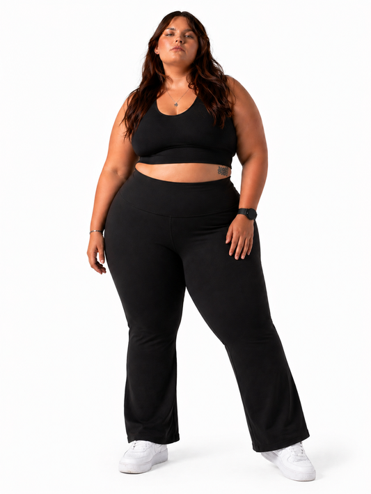 Sport Leggings Flare Leg