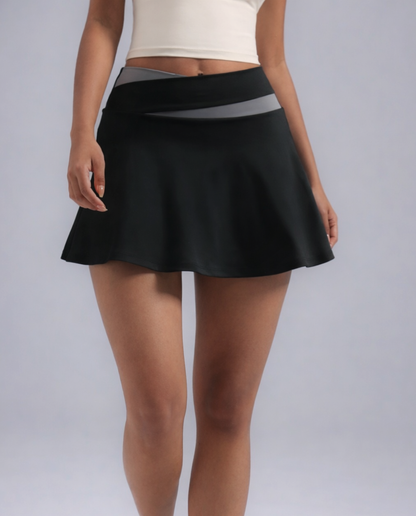 Women's Sports Solid Color 2 In 1